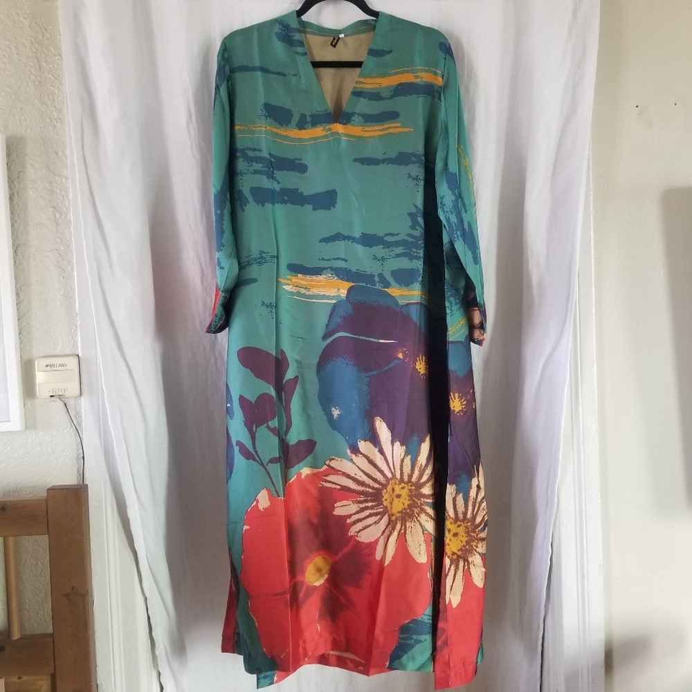 Go Kismet | Floral Print Kaftan